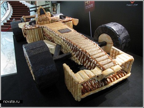 Хлебный автомобиль из Формулы-1