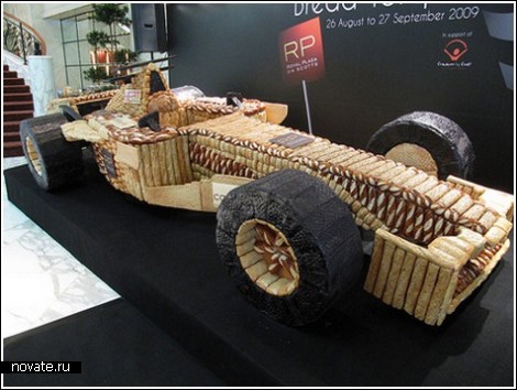 Хлебный автомобиль из Формулы-1