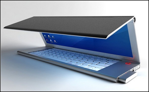 FENO – складывающийся ноутбук с норкой для мышки