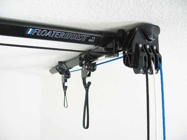 Floaterhoist – храним велосипеды на потолке