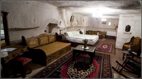 Отель в пещерах Каппадокии