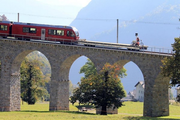 Швейцарская Ретийская железная дорога появится в Google Street View