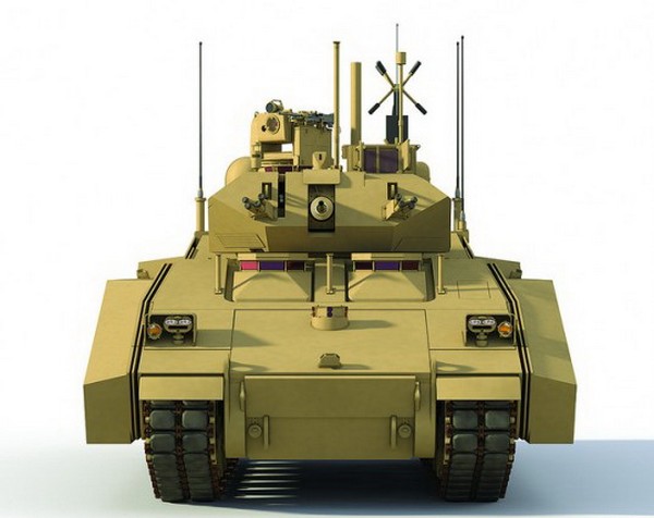 Гибридный танк Hybrid Electric Drive от BAE Systems