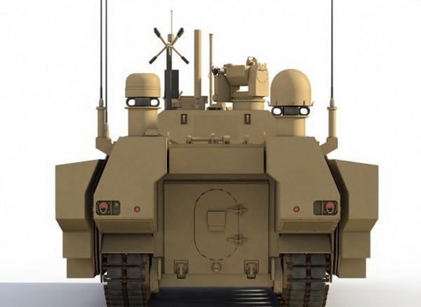 Гибридный танк Hybrid Electric Drive от BAE Systems