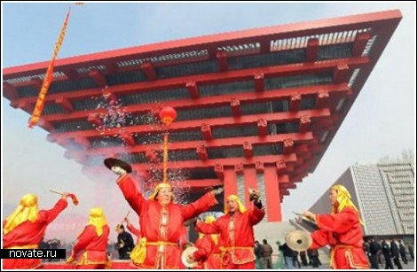 «Корона Востока» - китайский павильон для EXPO-2010 в Шанхае