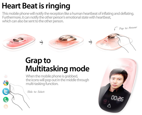 Heart Beat Phone – пульсирующий, как сердце, телефон
