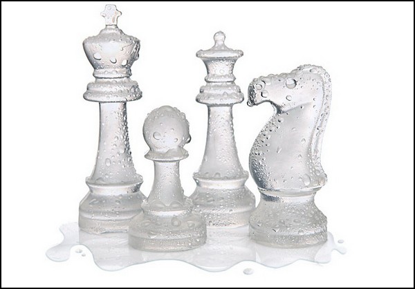Ледяные шахматы Ice Speed Chess Set
