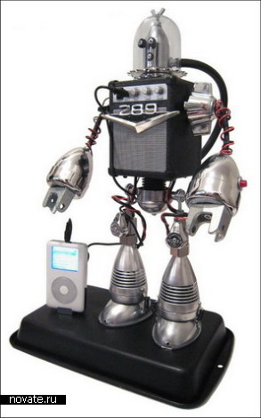 Ретро-робот для iPod
