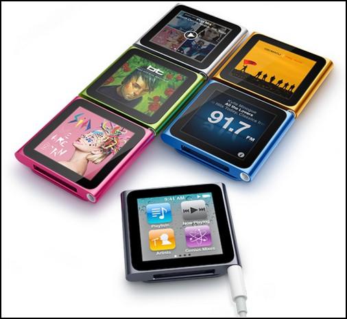 Новый iPod Nano – маленький и спортивный