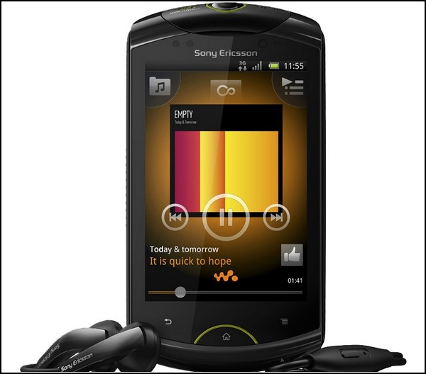 Live with Walkman – музыкальный и социальный телефон от Sony Ericsson