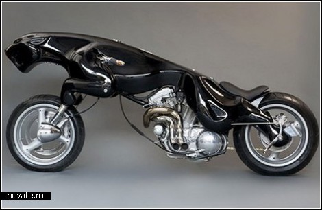 Мотоцикл в виде ягуара