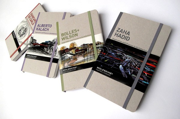 Книги про архитекторов и архитектуру от Moleskine