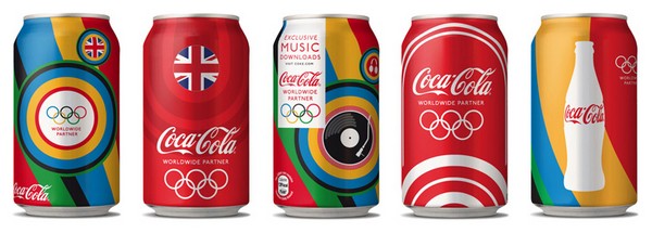 Олимпийский дизайн для Coca Cola