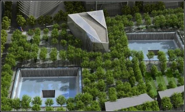 Мемориал 9/11 в Нью-Йорке