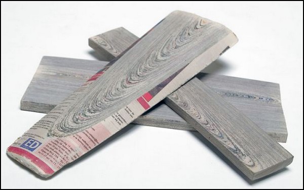 Newspaper Wood – древесина, делающаяся из бумаги