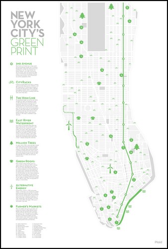 Карта «зеленого» Нью-Йорка