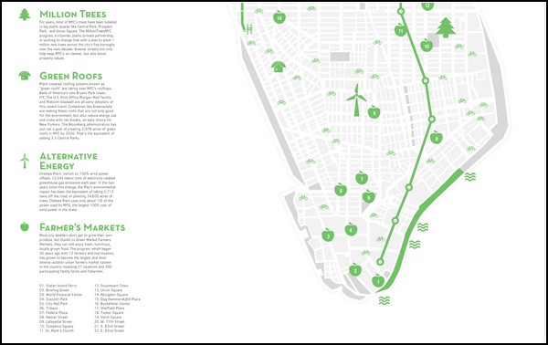 Карта «зеленого» Нью-Йорка