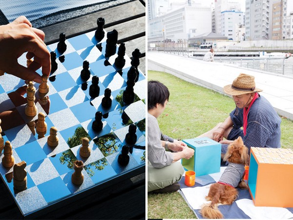 Экономичный шахматный парк Osaka board game park