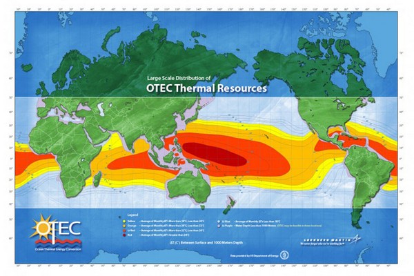 Энергия океана: крупнейшая в мире OTEC-станция у берегов Китая