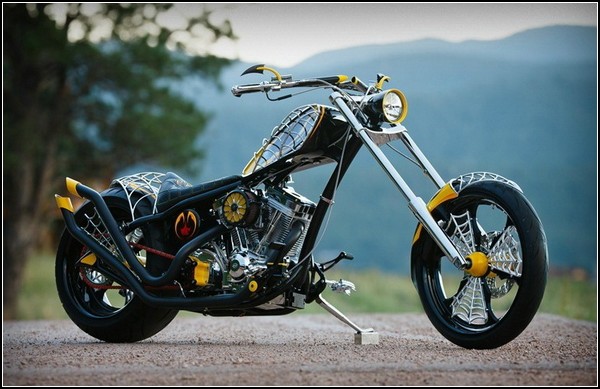 Биометрический мотоцикл от Пола Тотула-Младшего (Paul Teutul, Jr.)