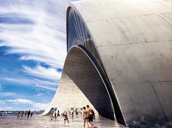 BIG architects, St. Petersburg Pier Design Competition