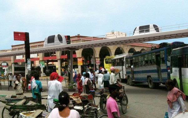 Беспилотные такси в священном индийском городе