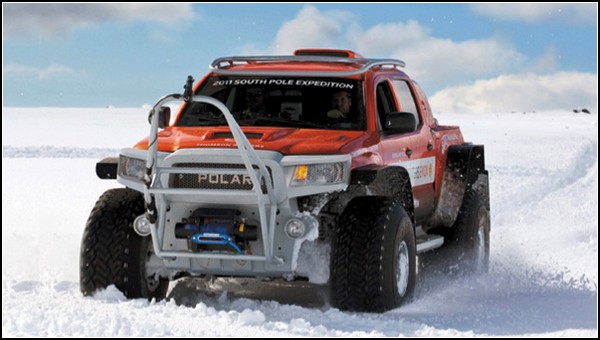 Polar – автомобиль для штурма Антарктиды