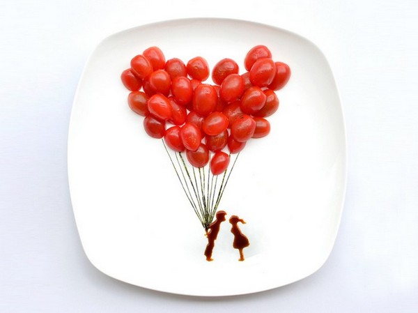 День 6, All you need is love..., 31 Days of Creativity with Food, Хун И (Hong Yi)