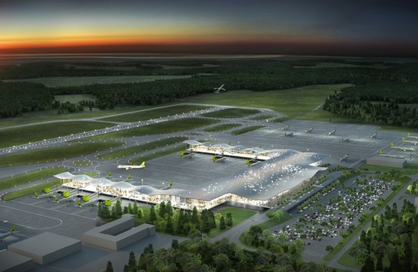 Новый терминал аэропорта Риги от Haptic Architects
