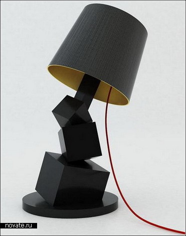 Лампа из кубиков