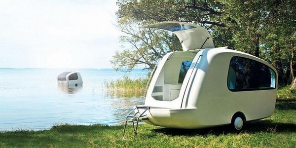 Sealander Amphibious – плавающая палатка на колесах!
