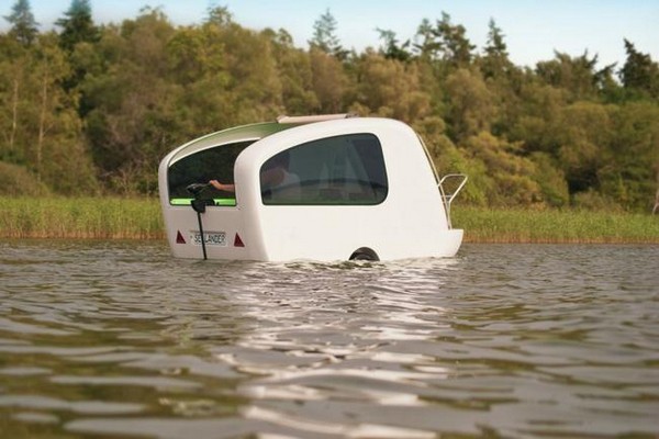 Sealander Amphibious – плавающая палатка на колесах!