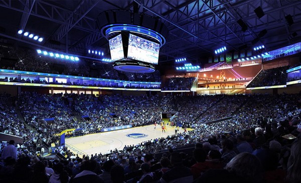 New Golden State Warriors Arena – впечатляющая баскетбольная арена в Сан-Франциско