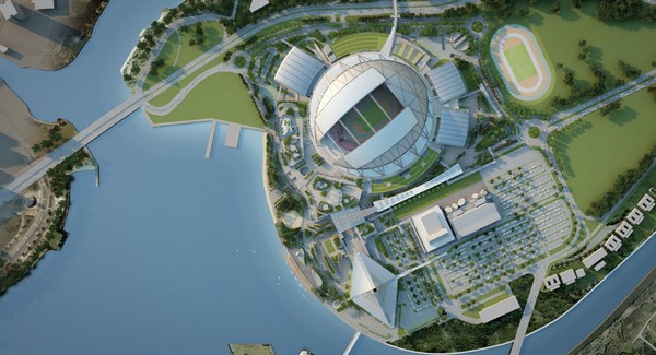 Singapore National Stadium – новый национальный стадион Сингапура