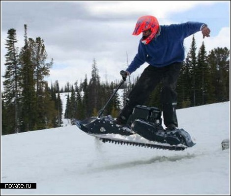 Сноуборд с моторчиком