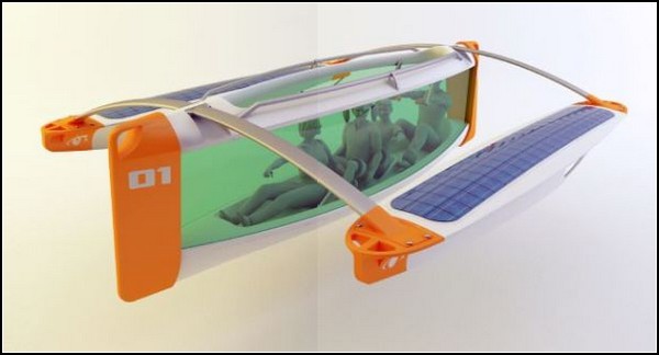 Подводная лодка на солнечных батареях