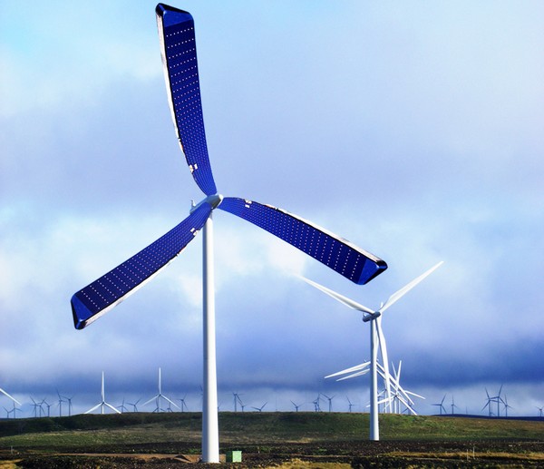 Heat Waver – ветряные турбины с солнечными панелями