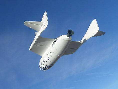 SpaceshipOne в полете