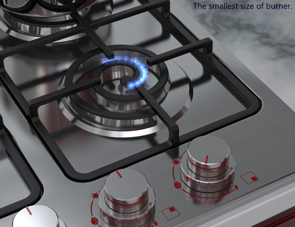Spiral Burner – масштоберуемая кухонная плита