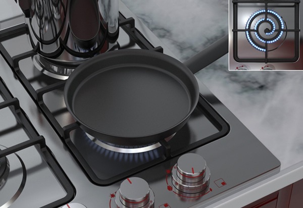 Spiral Burner – масштабируемая кухонная плита