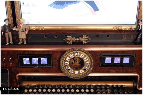 Стимпанковый компьютер с органом