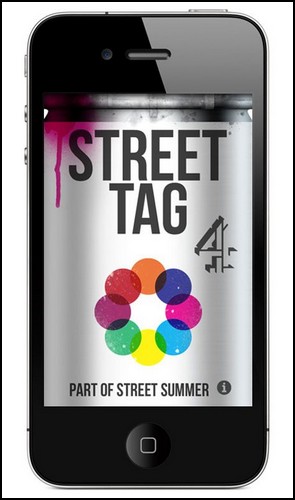 Граффити в телефоне, а не на стенах. Приложение Street Tag iPhone app