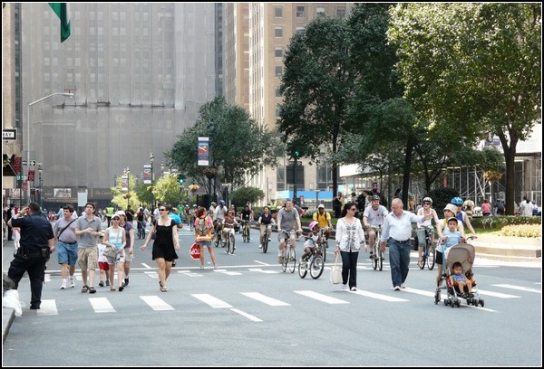 Summer Streets – три дня Нью-Йорка без автомобилей