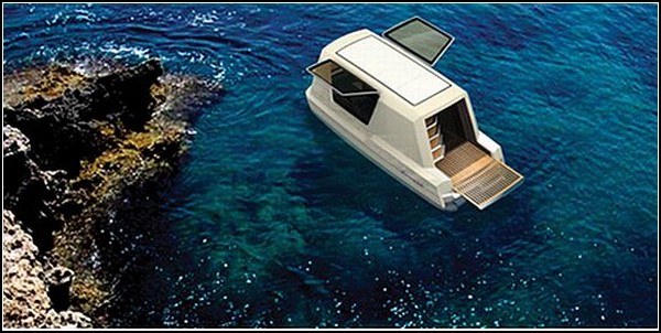 Морской вариант дома на колесах