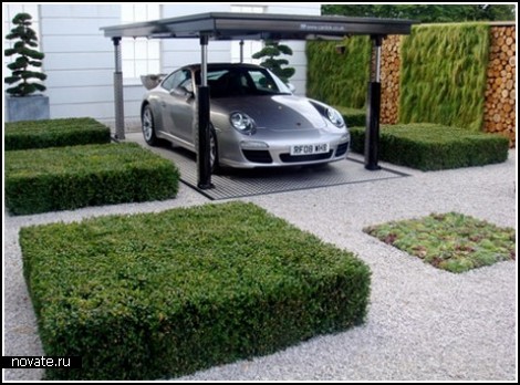 Парковка для автомобиля, которая не испортит ваш сад