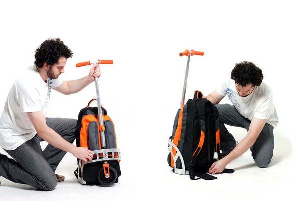 Gig Pack – рюкзак с самокатом