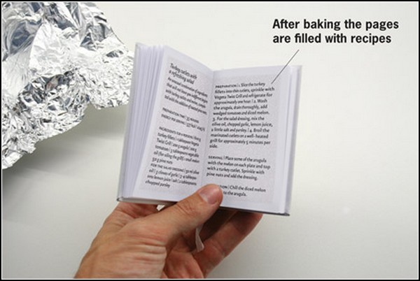 Поваренная книга, которую нужно запечь в духовке