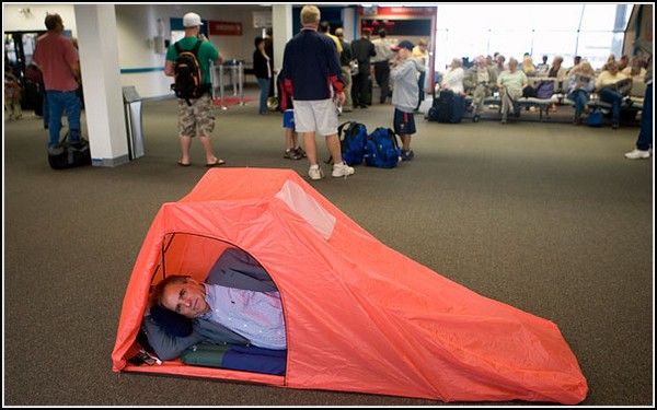 Палатка для аэропорта