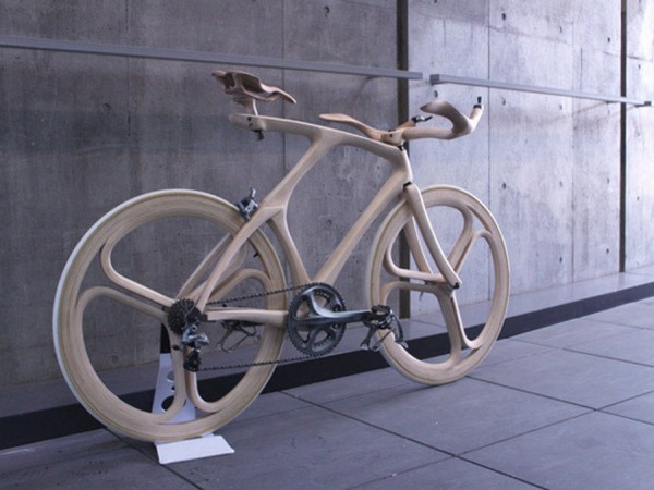Деревянный велосипед от Yojiro Oshima