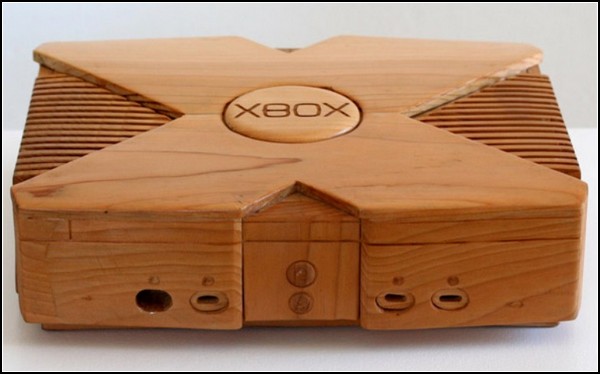 Xbox из натурального дерева